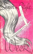 Vintage Shaper In Style With A Weck Hair Shaper Vintage Beauty Instruction Book