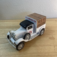 Limited Edition Liberty Classics "Model A" Heinz Truck Diecast Coin Bank w/Key