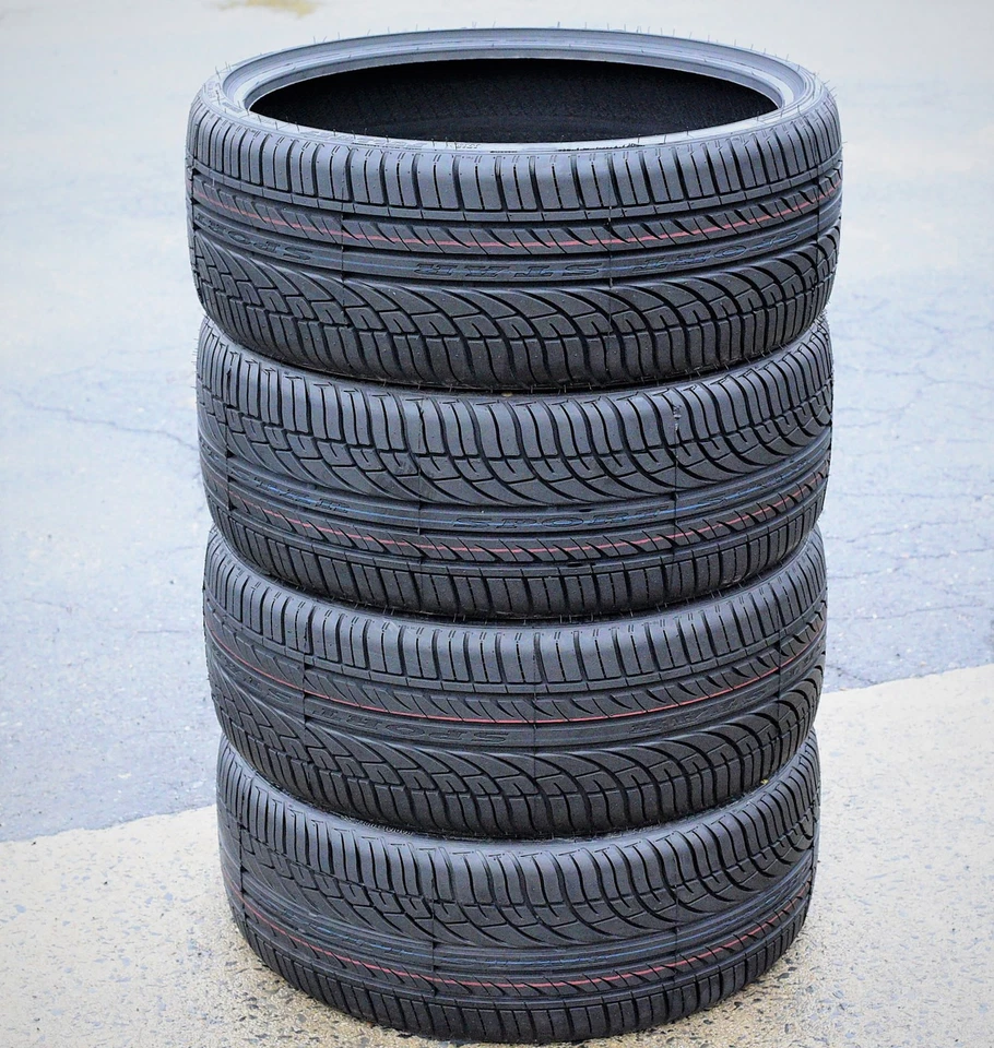 4 Tires Fullway HP108 P245/30ZR22 245/30R22 92W XL A/S All Season Performance Foto 4 de 4