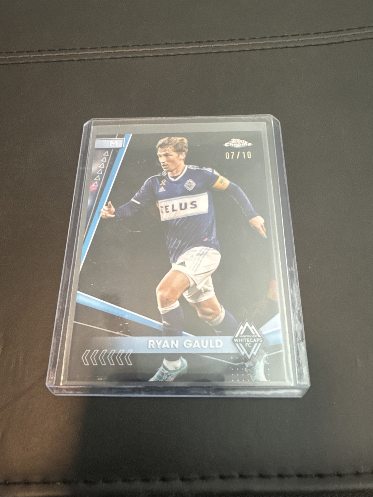 2024 Topps Chrome MLS Ryan Gauld Black Refractor 7/10 Rare Parallel