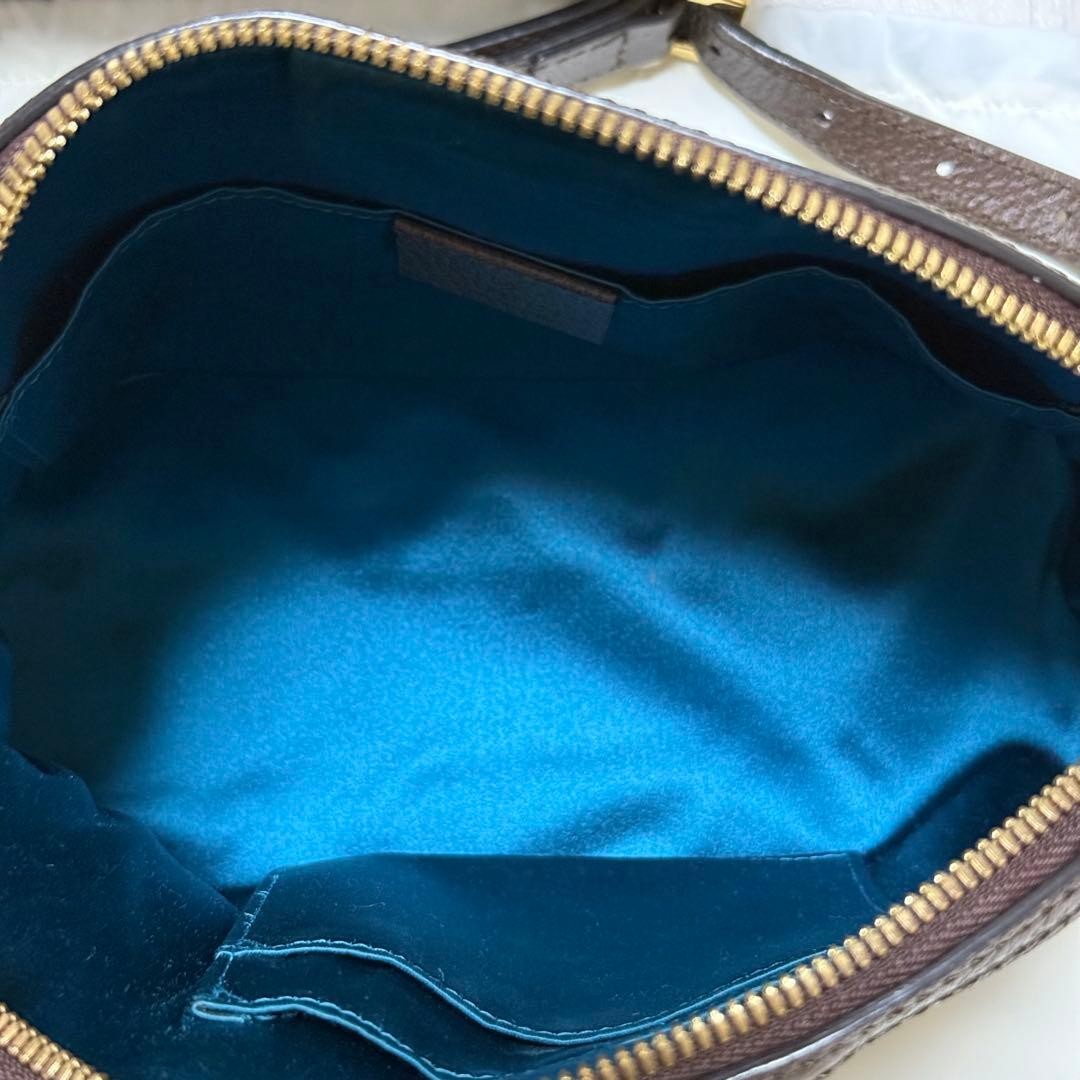 GUCCI Ophidia Crossbody Shoulder Bag GG Supreme Sherry Line Leather Beige M02154 thumbnail 13