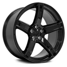 For Dodge Charger 06-23 Alloy Factory Wheel Wheels 5-Spoke Gloss Black 20x9.5