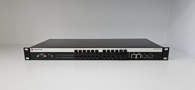 Enterasys A2H124-24FX / Invensys Foxboro P0973BJ Ethernet Switch w/ Rack Mounts