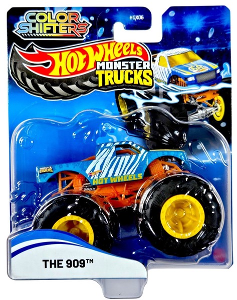 The 909 - Color Shifters - Monster Trucks 1:64 Hot Wheels Auto Diecast Mattel-image