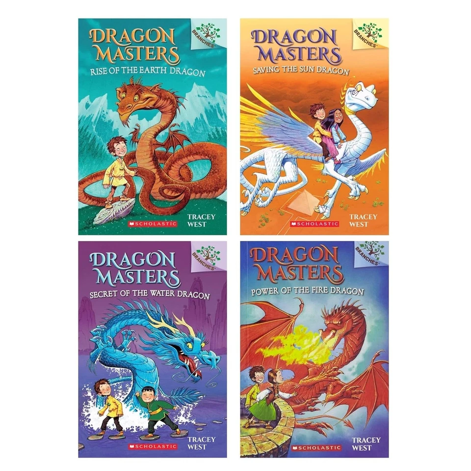 Dragon Masters Complete 30 Books Set Books 1-28 + 2 Special Ed by Tracey West Foto 2 de 4