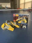 LEGO Star Wars Jedi Interceptor 75038 100% Complete with Anakin & R2-D2 Retired