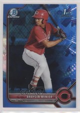 2022 Bowman Sapphire Edition Chrome Prospects Braylin Minier #BCP-93 0wn1