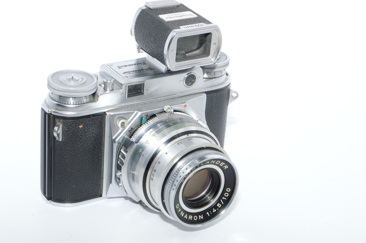 Voigtlander Prominent I with 35mm and 100mm Lenses. Turnit