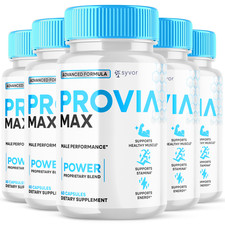 Provia Max Pills for Men Max Strength Provia Max Formula Supplement 300 Capsules