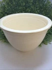 Vintage HLC Fiestaware Ivory Mixing Nesting Bowl #1 Circa 1936-1944 USA