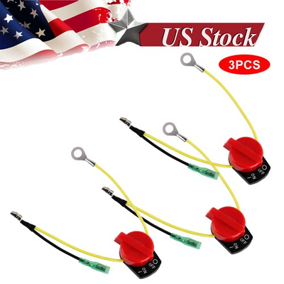 #ad #ad 3PCS On Off Kill Switch for Honda GX110 GX120 GX160 GX200 GX270 GX340 Engine $10.52