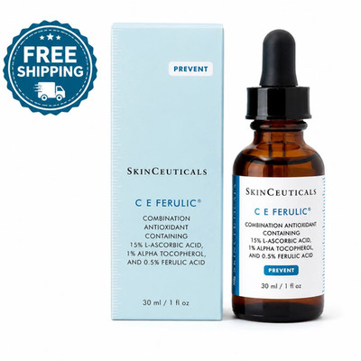 SkinCeuticals C E Ferulic 15% L-Ascorbic Acid Serum 30ml 1floz, New in Box