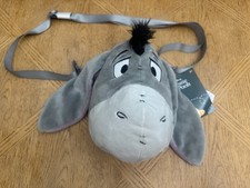 Disney Parks Winnie the Pooh Eeyore Plush Crossbody Bag NEW
