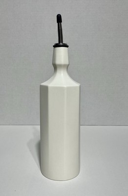 The Bright Angle 24oz Olive Oil Dispenser White Modern Decor NEW IN BOX**