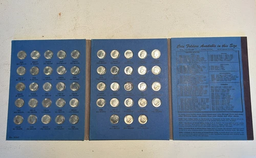 Roosevelt 90% silver dime collection. 1946-1964 Complete Set BUQuality