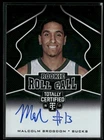 2016-17 Totally Certified Malcolm Brogdon Auto #31 RC ROOKIE