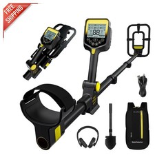 Versatile Treasure Hunter Metal Detector - Up to 20 Hours of Accurate Detection