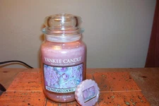 yankee candle 22oz JAR SNOWFLAKE COOKIE + 1 TART