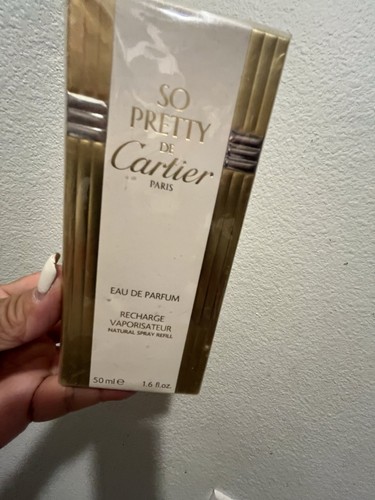 Cartier So Pretty Eau de Parfum 1,6 Unzen NEU & KUNSTSTOFF VERSIEGELT SAMMLERSTÜCK SAMMLUNG