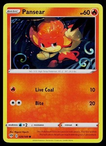 Pansear 026/189 Darkness Ablaze Common