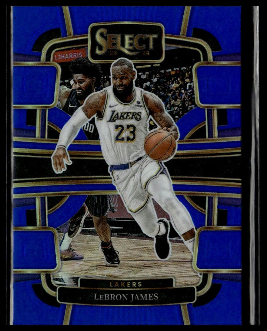 2023-24 Panini Select #66 LeBron James Los Angeles Lakers Silver