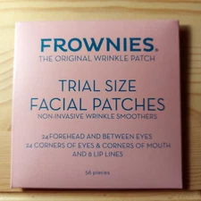 Frownies Trial Pack of Anti-Wrinkle Forehead Mouth Lip Face Patches