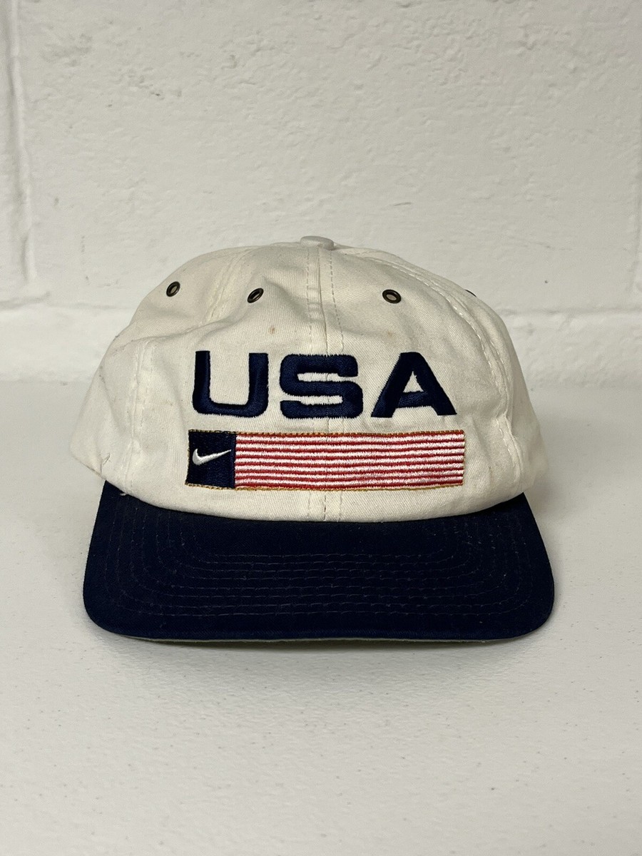 90s Nike Atlanta Olympic Cap ナイキ 90's NIKE Atlanta Olympic Cap [Dead Stock / WHITE] - Fresh