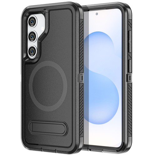 FR Samsung S25 Ultra S25 Plus stoßfeste Hülle mit magnetischem unsichtbarem Ständer Cover - Bild 11 von 28
