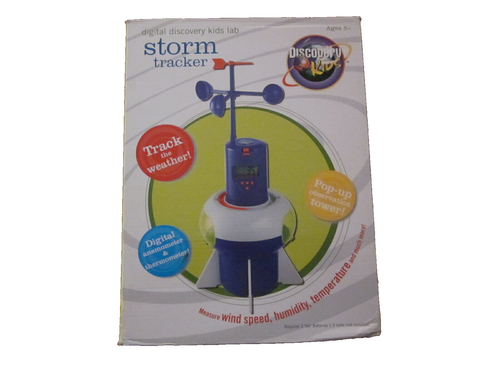 Digital Storm Tracker by Discovery Kids Track the Weather Meteorology Never Used - Picture 1 of 4