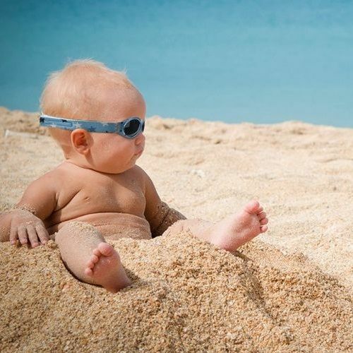 Dooky Banz Baby Sunglasses UV Sun Protection Lenses Adjustable Strap 0-2 Years - Picture 4 of 11