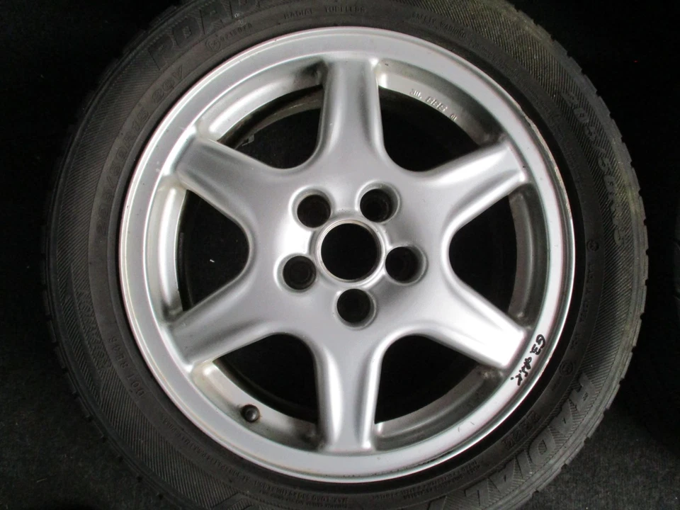 15 BBS Alufelgen Sommerreifen 205/50 VW Golf 3 VR6 ET43 1H0601025AF 5x100 - Bild 3 von 4