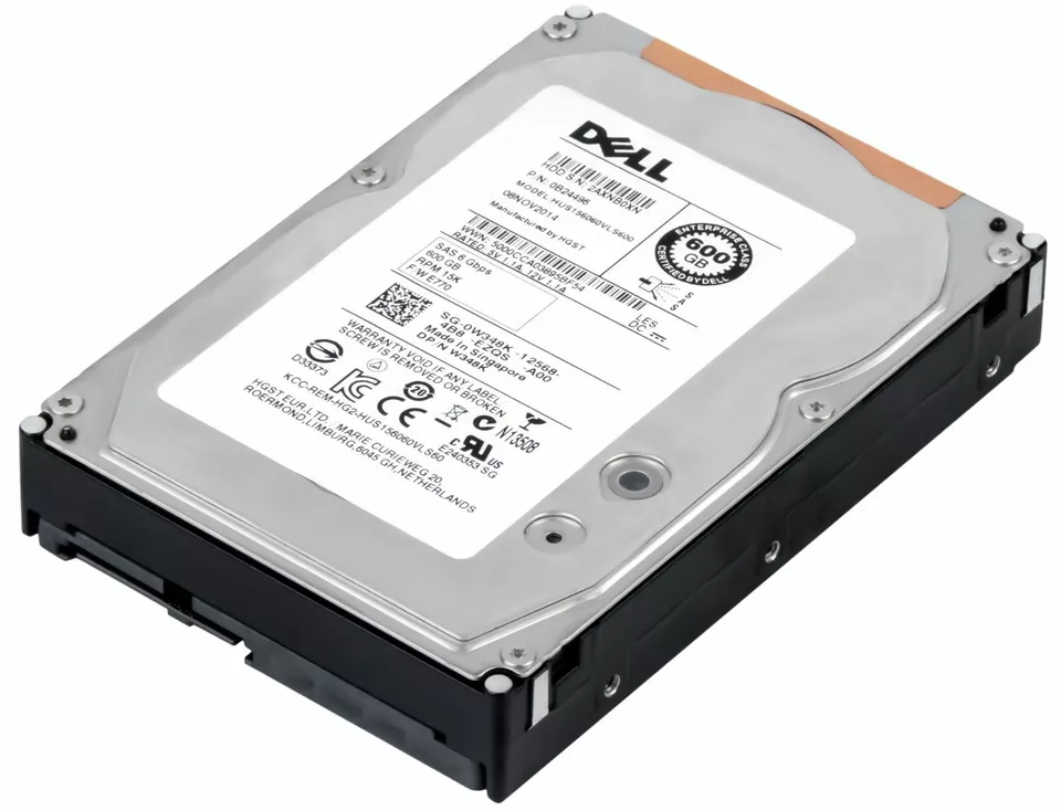 Hard Drive Dell 0W348K W348K 600GB 15000U/Min 64MB SAS-2 HUS156060VLS600 3.5'' - Image 2 of 3