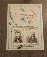 NIUAFO'OU - ANNIVERSARY CAPTAIN EDWARDS OF THE PANDORA BLOCK SPECIMEN MNH