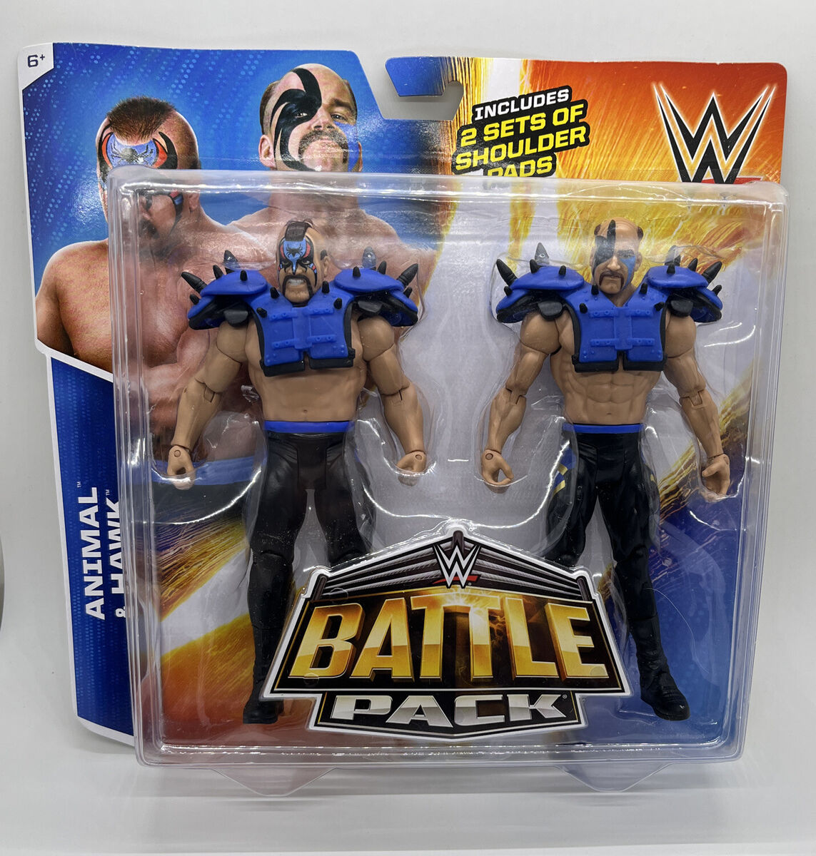 WWE Legion of Doom Battle Pack 34 Road Warriors Animal and WWE Legion of Doom Battle Pack 34 Road Warriors Animal and