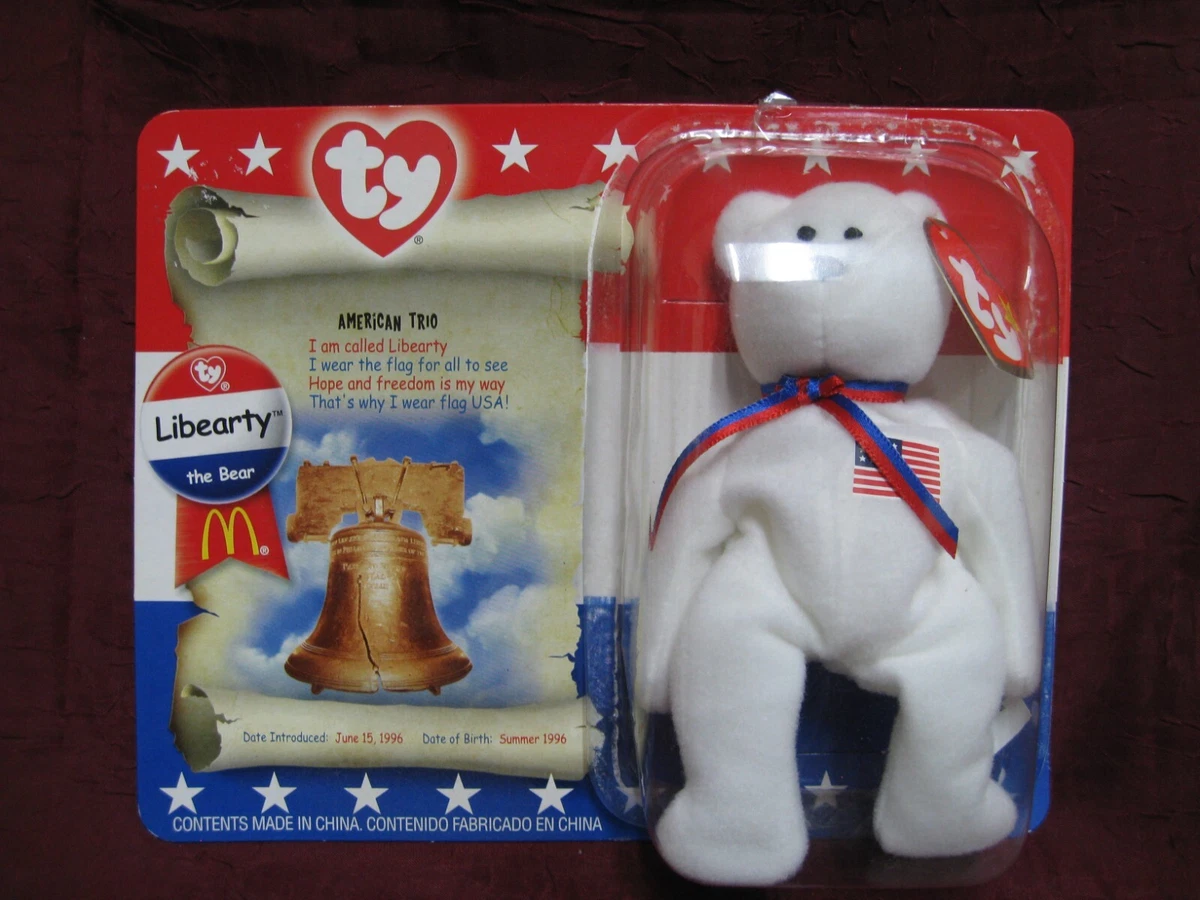 Liberty beanie 2024 baby 1996