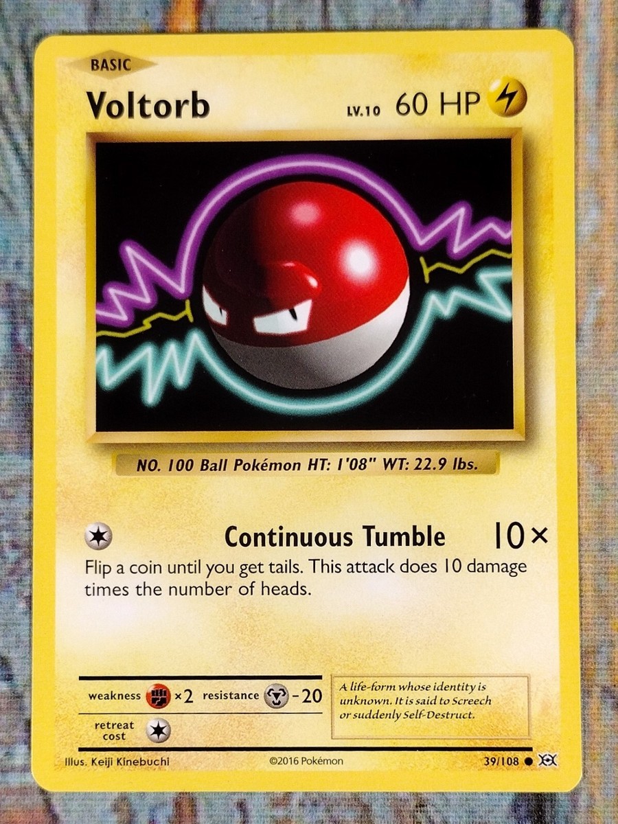 voltorb pokemon card value 2016 Voltorb - XY Base Set - Pokemon