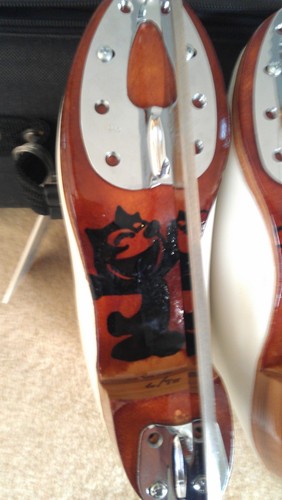 RIEDELL 355 SILVER STAR LADIES FIGURE SKATES, SELECT CLASSIC BLADES SIZE 4 N - Picture 3 of 5