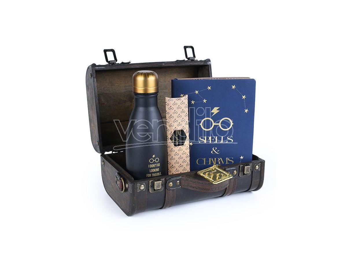 Harry Potter Set Regalo Bauletto Hogwarts Trouble Finds Me Pyramid International
