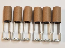 SET OF 6 - 3" TALL KEYLESS CANDELABRA SOCKETS WITH HICKEY NEW 30708JQ