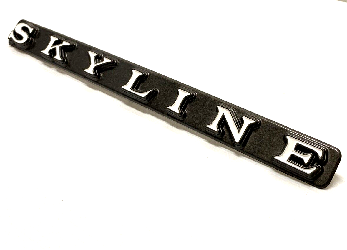 タングラム　ロゴワンピース　M/L Rear Trunk Emblem for Nissan Kenmeri Skyline GTR GC110
