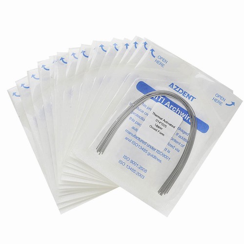 5X Dental Orthodontic Thermal Activated Niti Rectangular Arch Wire Ovoid Form - Picture 5 of 5
