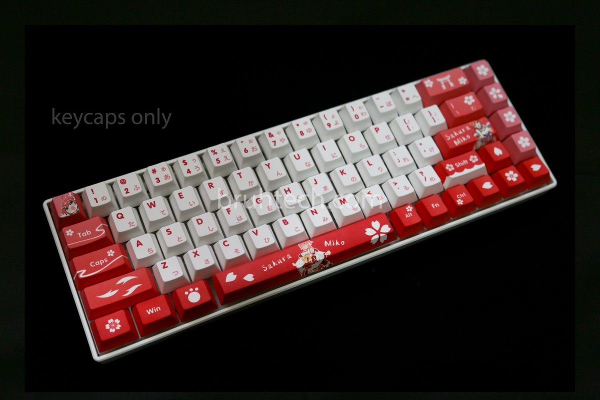 フルセット　Sakura Miko+35P Artisan Keycap Full Set: Sakura Miko + 35P Artisan Keycap