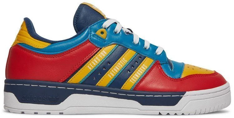adidas Human Made x Rivalry Low Scarlet Aqua for Sale