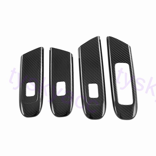 For Benz C-Class W206 2022-2025 Interior Door Armrest Cover Carbon Fiber Trim - Picture 6 of 7