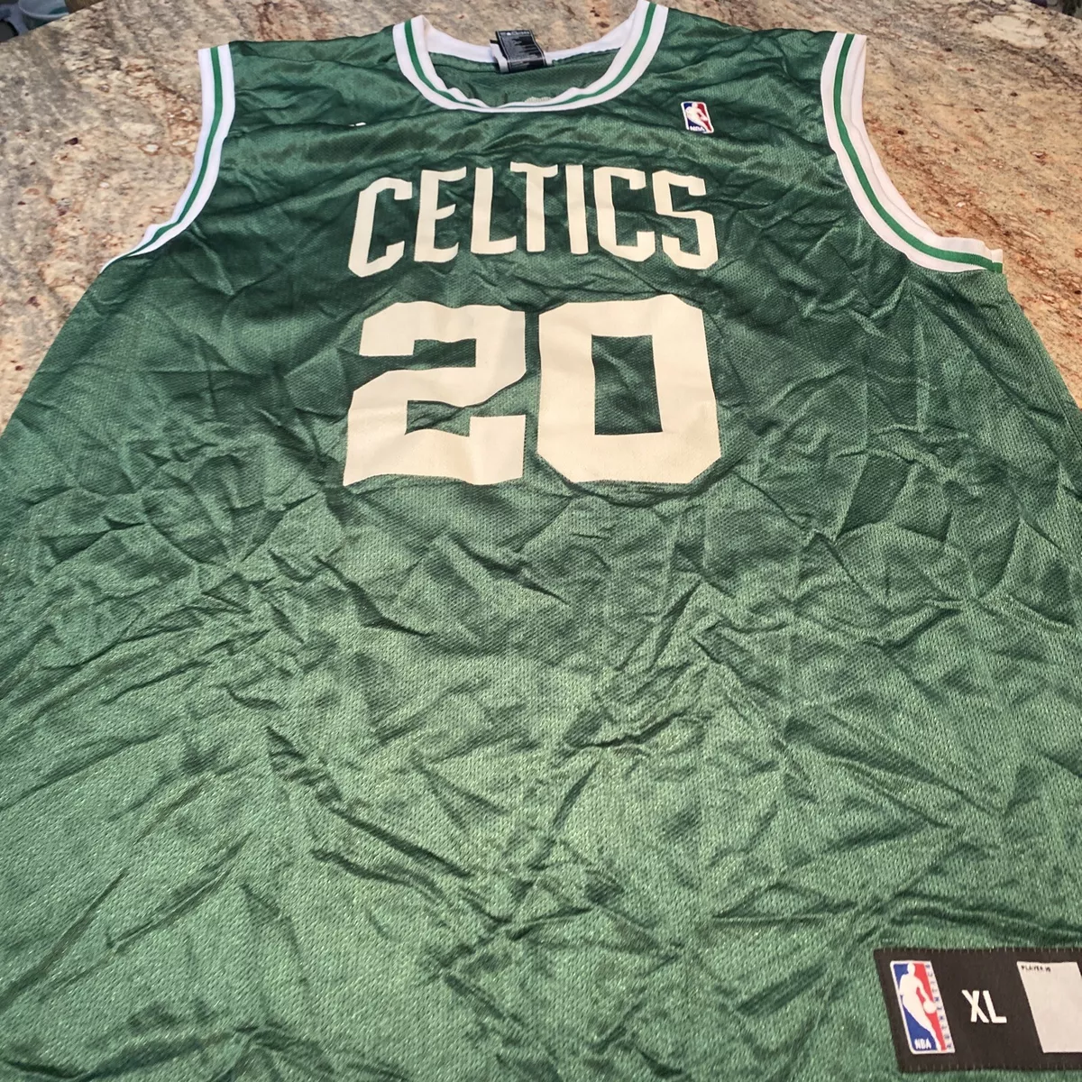 Boston Celtics Ray Allen #20 Basketball Jersey Adidas Mens XL Green NBA