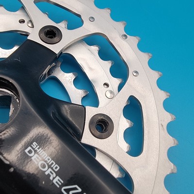 Shimano Fc-m563 Deore LX Crankset 175 8sp Era for sale