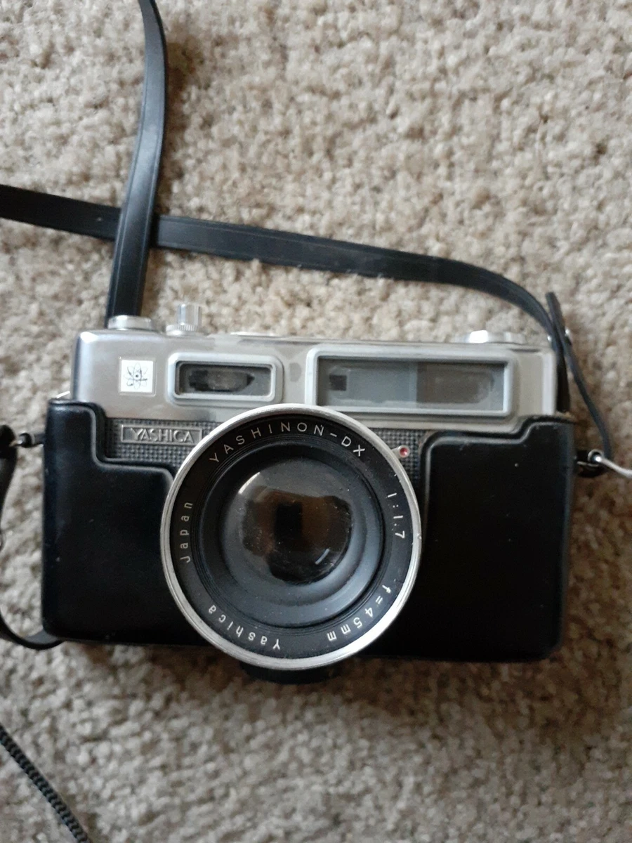 YASHICA ELECTRO 35 MC 35MM FILM CAMERA YASHINON DX 1:2.8 F=40mm Lens 📸 Japan