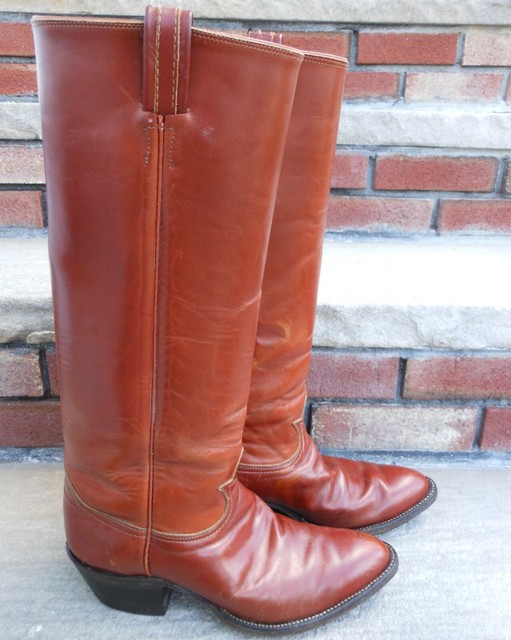 stove pipe top cowboy boots