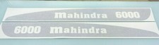 Mahindra 6000 Hood Decals