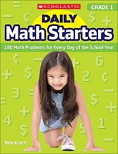 Daily Math Starters: Grade 1: 180 Math Problems for Every D